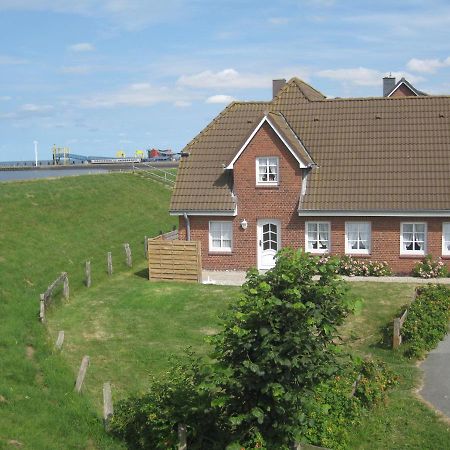 Direkt Am Deich - Ferienwohnung Amrum Im Gaestehaus Am Badedeich Dagebüll Exteriér fotografie